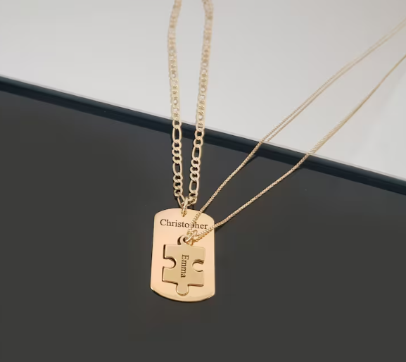 Matching necklaces for couples, Two Necklaces Se
