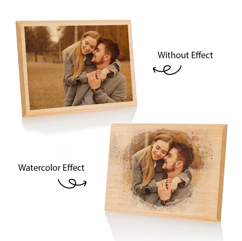 Custom Photo on Wood,