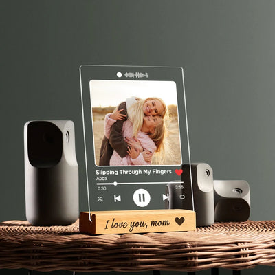 Acrylic Song Photo Plaque