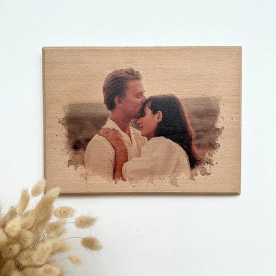 Custom Photo on Wood,