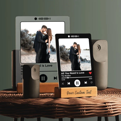 Acrylic Song Photo Plaque