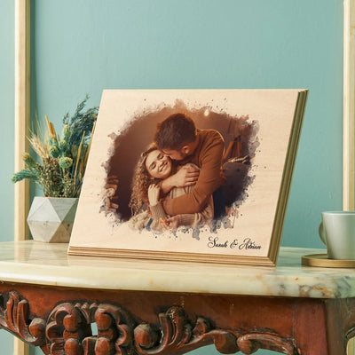 Custom Photo on Wood,