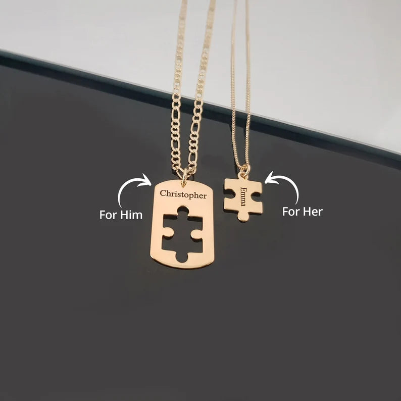 Matching necklaces for couples, Two Necklaces Se