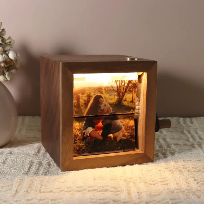 Custom Flipbook Photo Box with Light