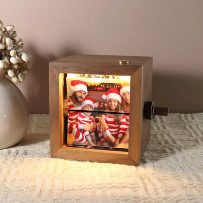 Custom Flipbook Photo Box with Light