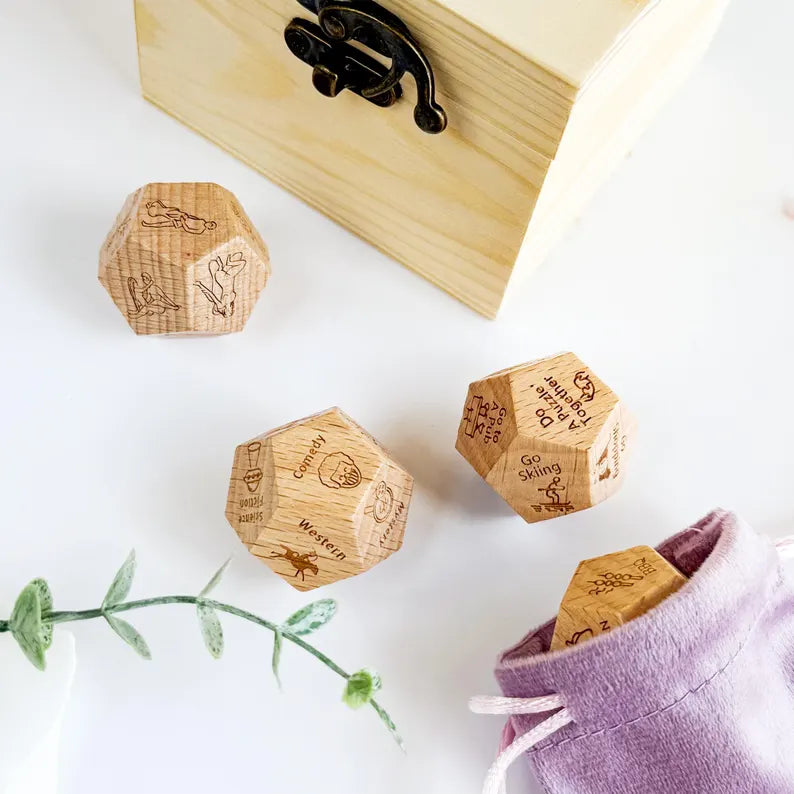 Personalized Date Night Dice