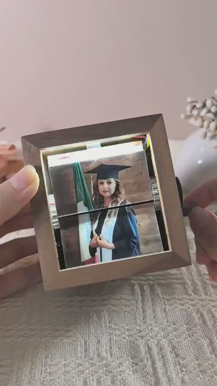 Custom Flipbook Photo Box with Light